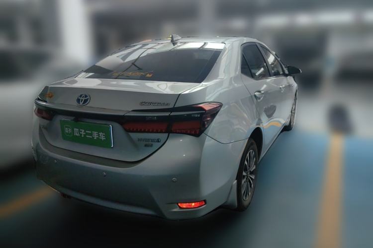 Used Toyota Corolla 2017 Revised Dual-Motor 1.8L E-CVT Pioneer Edition Rear Right 45 Deg
