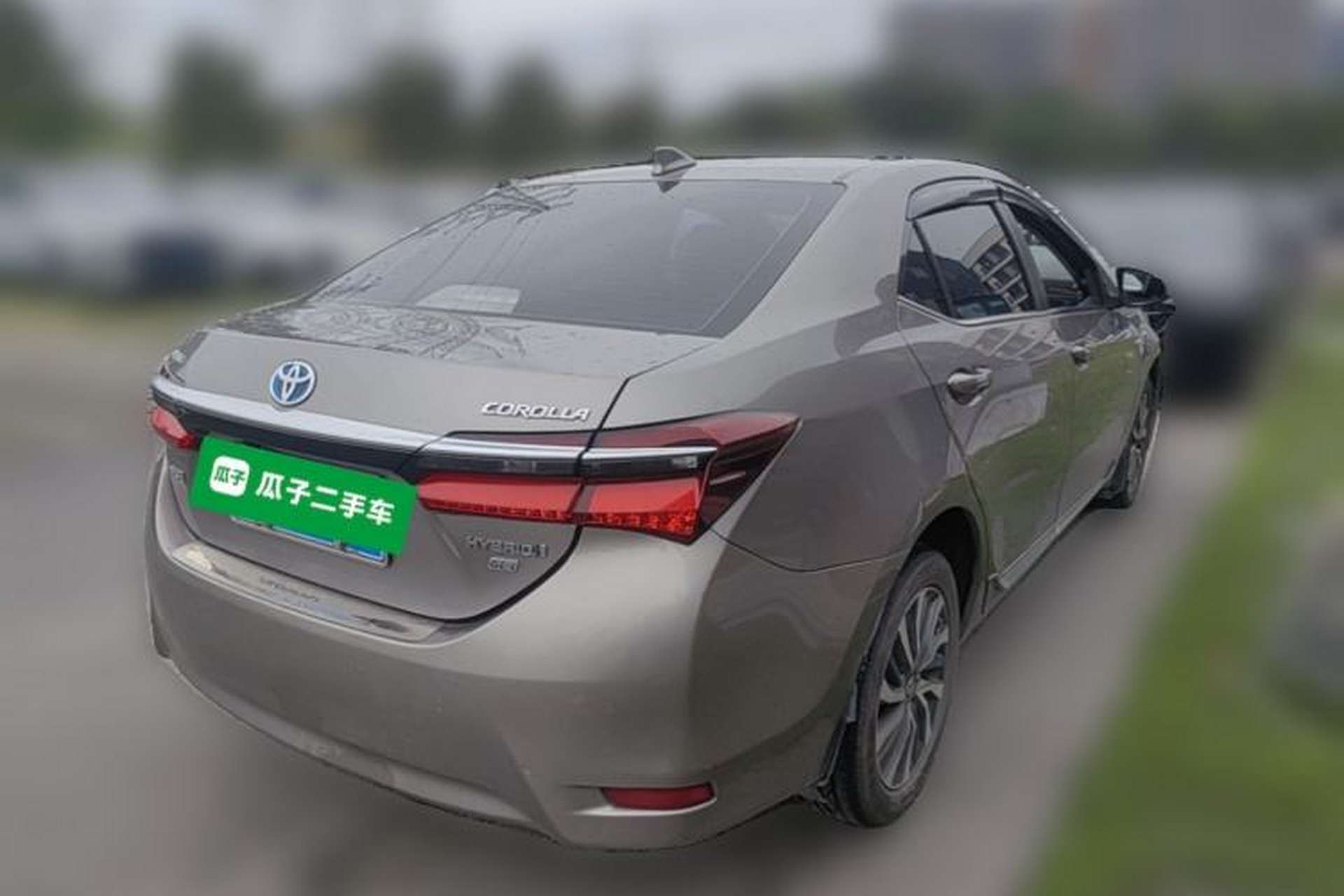 Used Toyota Corolla 2017 Revised Dual-Engine 1.8L E-CVT Elite Edition Rear Right 45 Deg