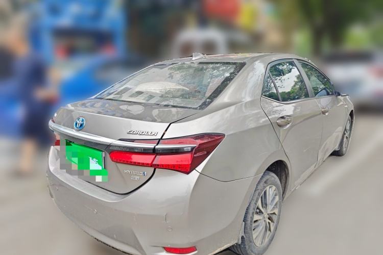 Used Toyota Corolla 2017 Revised Dual-Engine 1.8L E-CVT Leading Edition Rear Right 45 Deg
