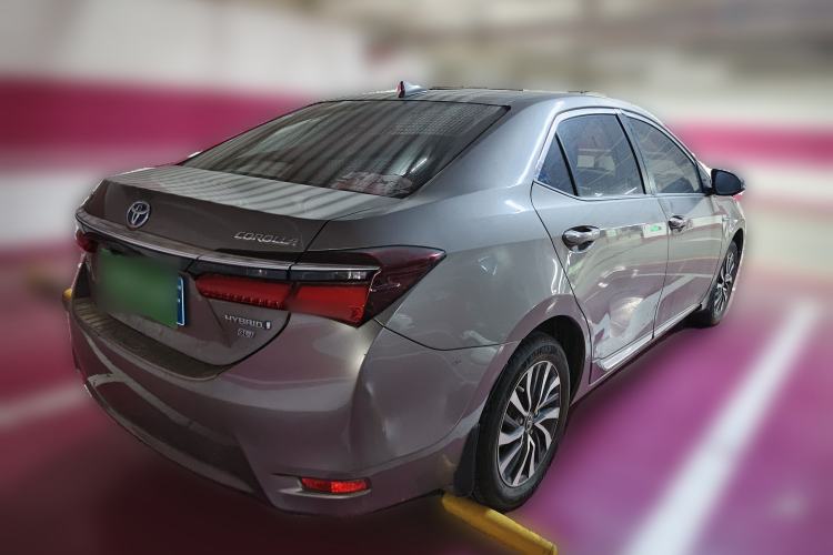 Used Toyota Corolla 2017 Revised Dual-Engine 1.8L E-CVT Elite Edition Rear Right 45 Deg