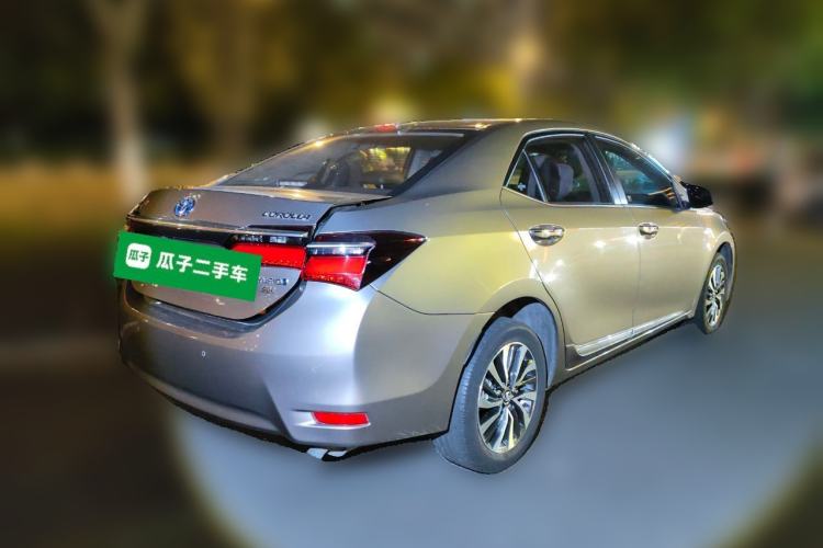 Used Toyota Corolla 2017 Revised Dual-Engine 1.8L E-CVT Elite Edition Rear Right 45 Deg