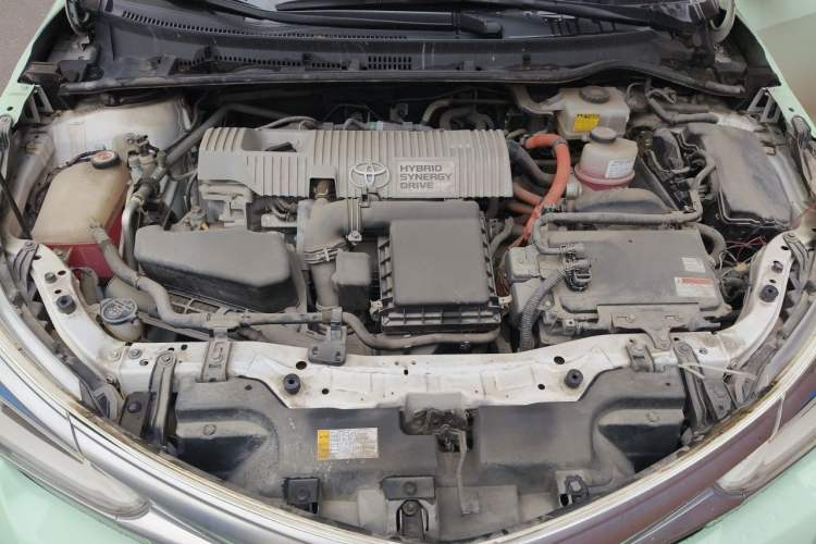 Used Toyota Corolla 2017 Revised Dual-Engine 1.8L E-CVT Flagship Edition Engine Bay