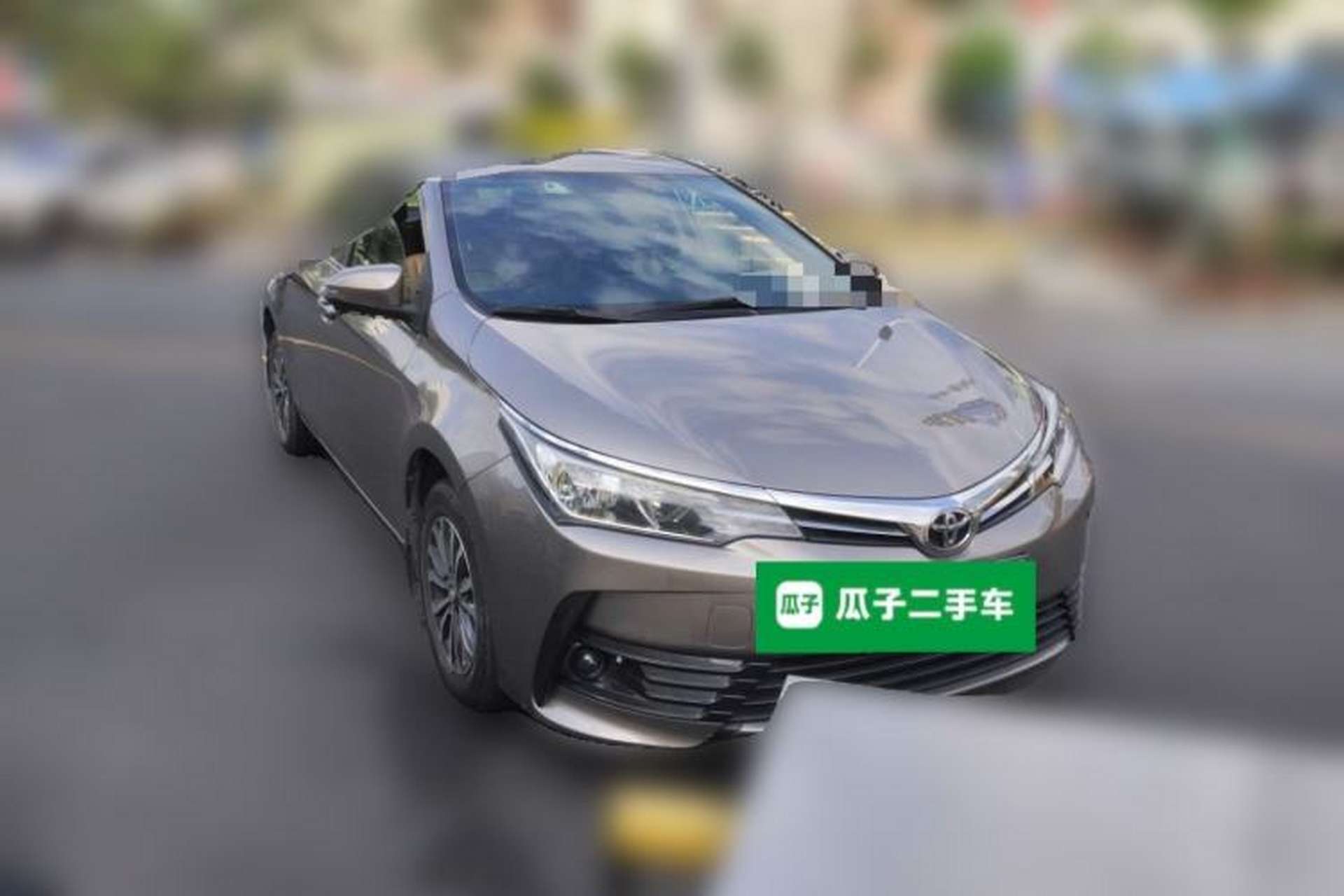 Used Toyota Corolla 2017 1.2T CVT GL Front Right 45 Deg