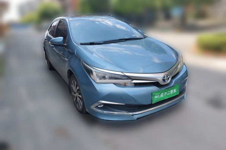 Used Toyota Corolla 2017 Revised Dual-Engine 1.8L E-CVT Leading Edition Front Right 45 Deg