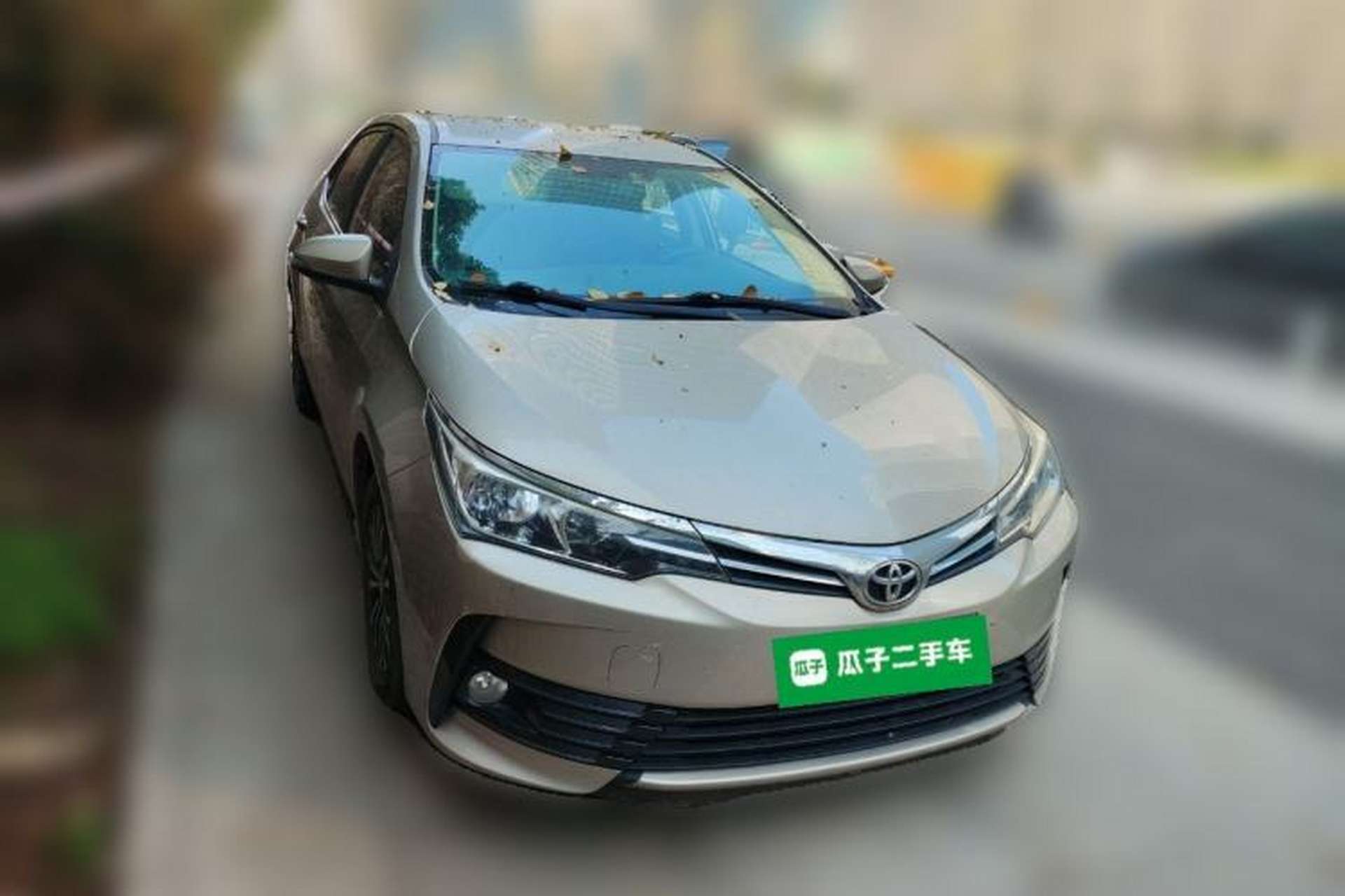 Used Toyota Corolla 2017 Revised Version 1.2T S-CVT GL Front Right 45 Deg