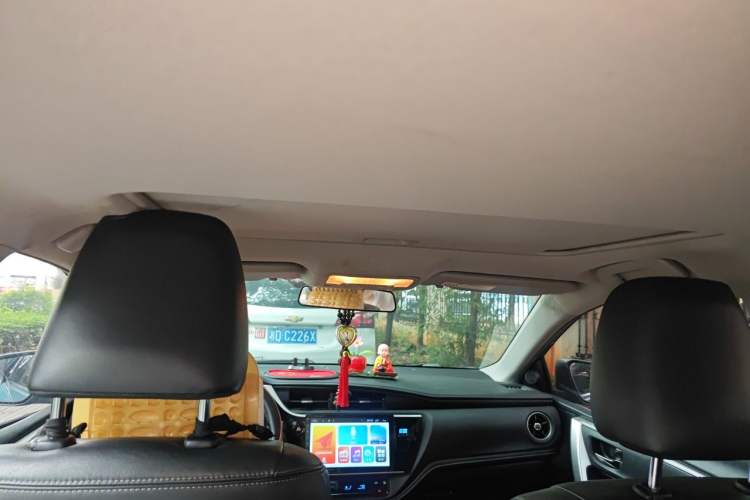 Used Toyota Corolla 2017 Revised Dual-Engine 1.8L E-CVT Elite Edition Headliner