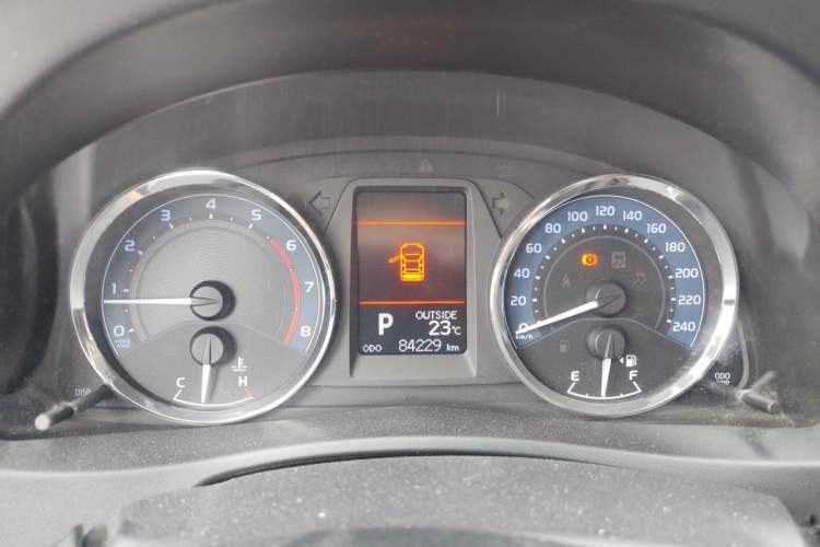 Used Toyota Corolla 2017 Revised Version 1.2T S-CVT GL-i Instrument Cluster