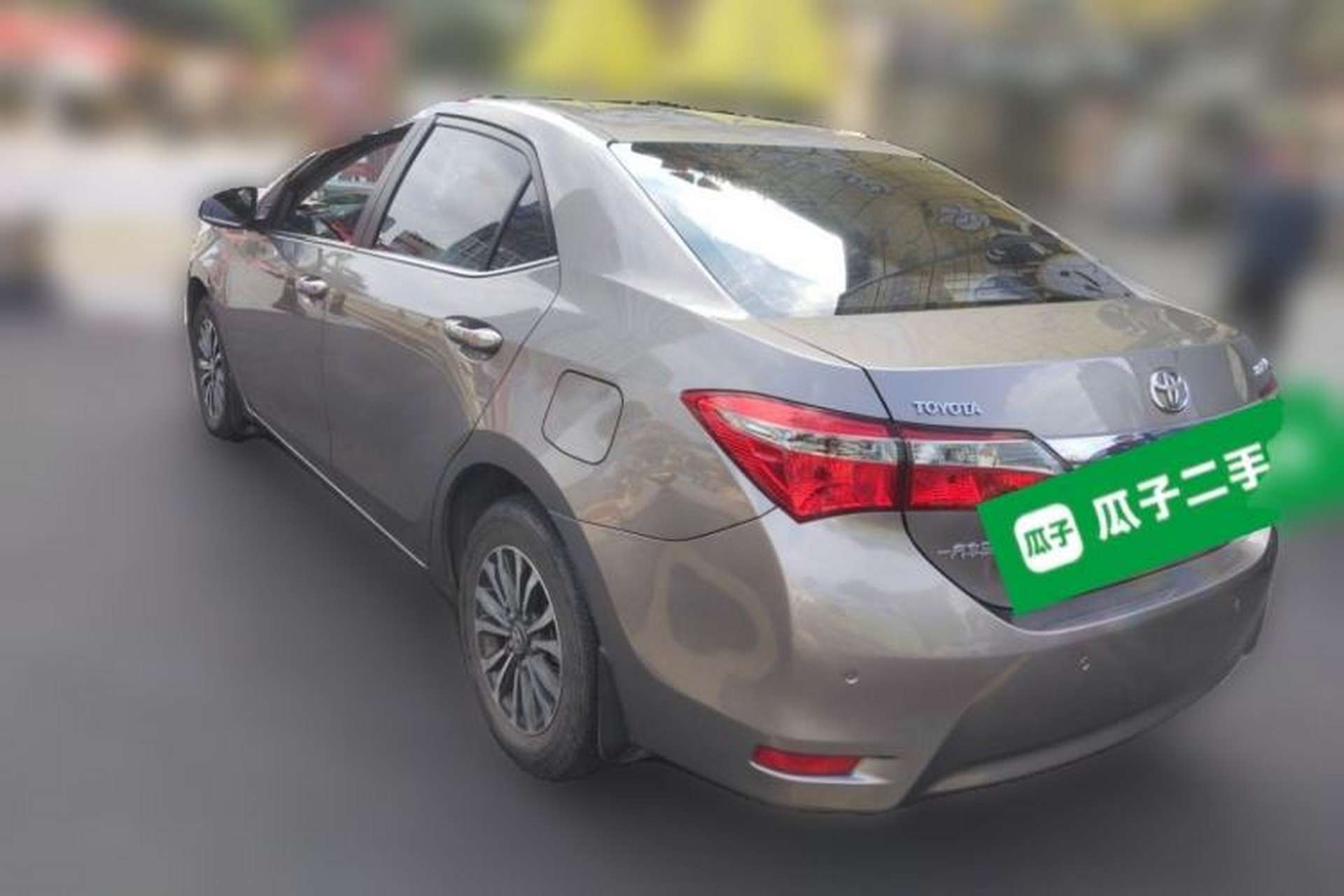 Used Toyota Corolla 2017 1.2T CVT GL Rear Left 45 Deg