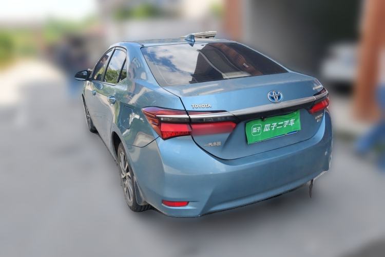 Used Toyota Corolla 2017 Revised Dual-Engine 1.8L E-CVT Leading Edition Rear Left 45 Deg