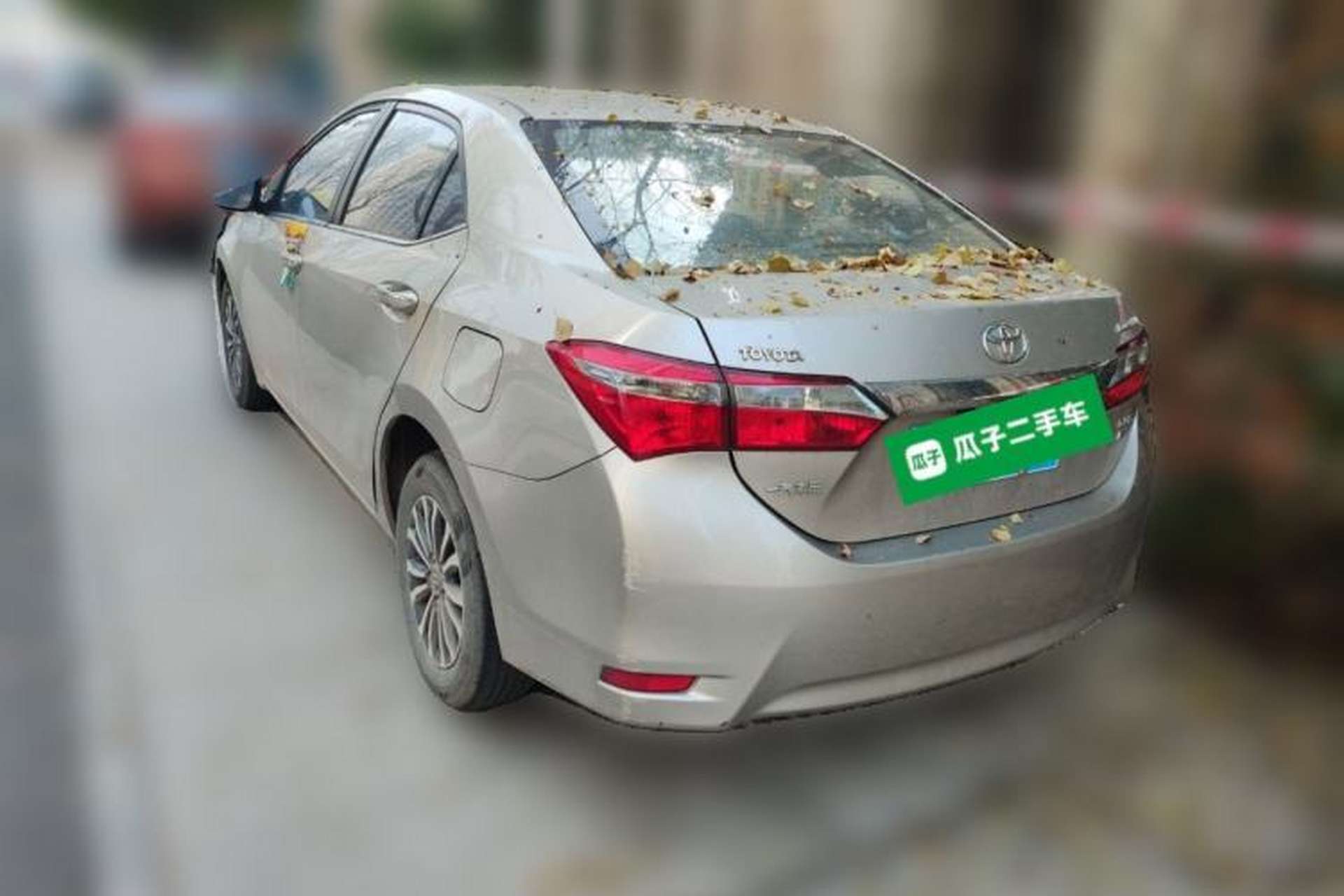 Used Toyota Corolla 2017 Revised Version 1.2T S-CVT GL Rear Left 45 Deg