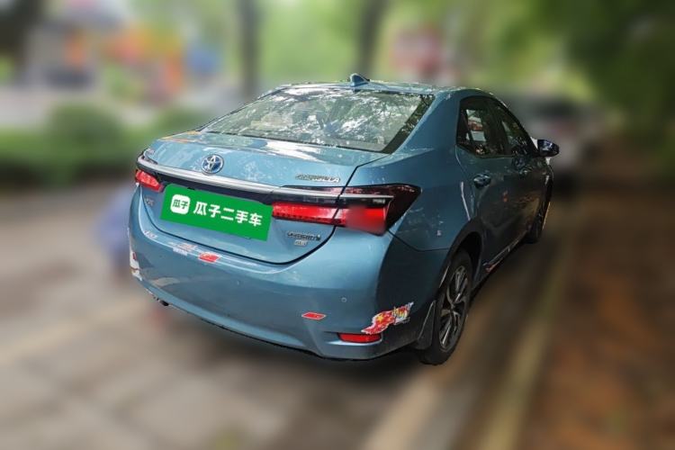 Used Toyota Corolla 2017 Revised Dual-Engine 1.8L E-CVT Elite Edition Rear Right 45 Deg