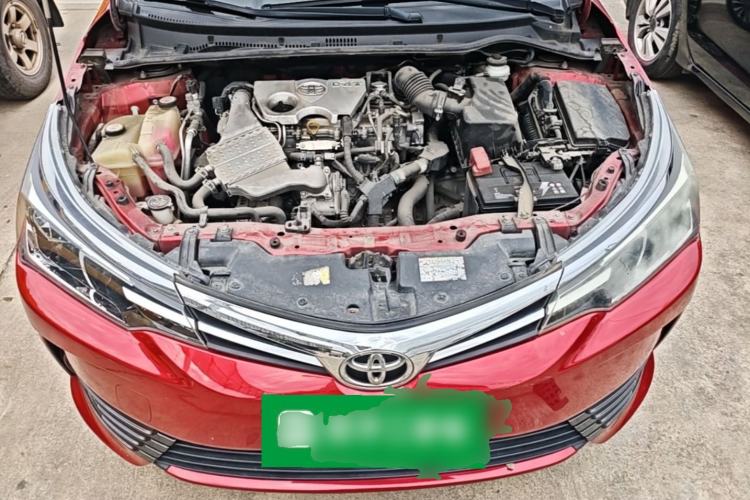 Used Toyota Corolla 2017 Revised Version 1.2T S-CVT GL Engine Bay