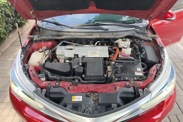 Used Toyota Corolla 2017 Revised Dual-Engine 1.8L E-CVT Elite Edition Engine Bay