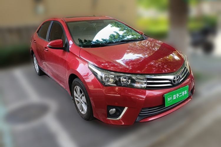 Used Toyota Corolla 2017 1.2T CVT GL-i Front Right 45 Deg