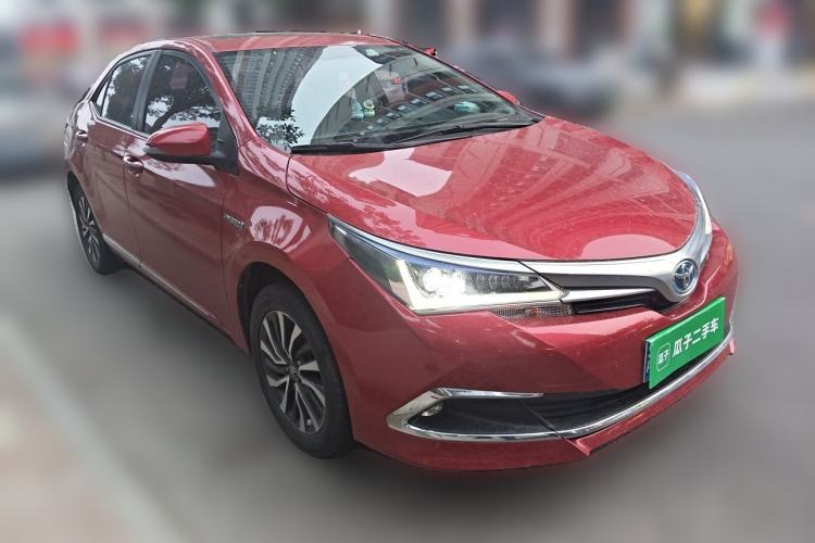 Used Toyota Corolla 2017 Revised Dual-Engine 1.8L E-CVT Elite Edition Front Right 45 Deg