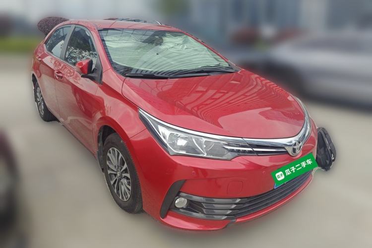 Used Toyota Corolla 2017 Revised Version 1.2T S-CVT GL Front Right 45 Deg