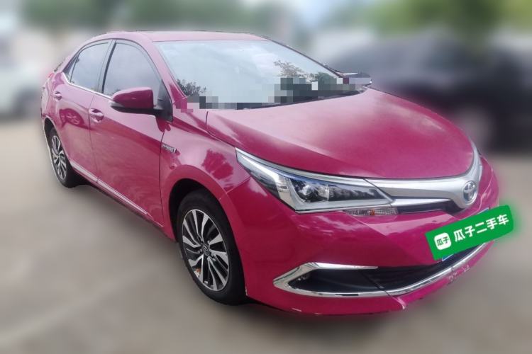 Used Toyota Corolla 2017 Revised Dual-Engine 1.8L E-CVT Elite Edition Front Right 45 Deg