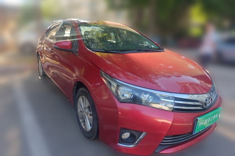Used Toyota Corolla 2017 1.2T CVT GL-i Front Right 45 Deg