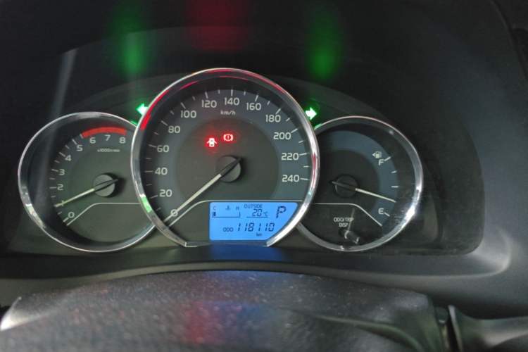 Used Toyota Corolla 2017 Revised Version 1.2T S-CVT GL Instrument Cluster