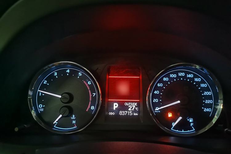 Used Toyota Corolla 2017 Revised Version 1.2T S-CVT GL-i Instrument Cluster