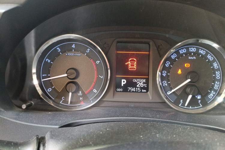 Used Toyota Corolla 2017 1.2T CVT GL-i Instrument Cluster