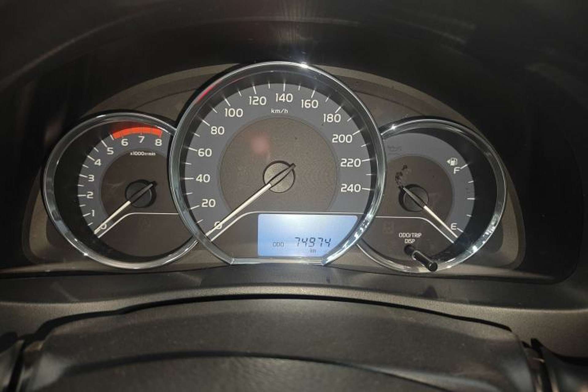 Used Toyota Corolla 2017 Revised Version 1.2T S-CVT GL Instrument Cluster