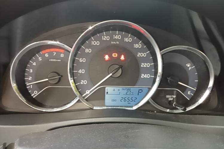 Used Toyota Corolla 2017 Revised Version 1.2T S-CVT GL Instrument Cluster