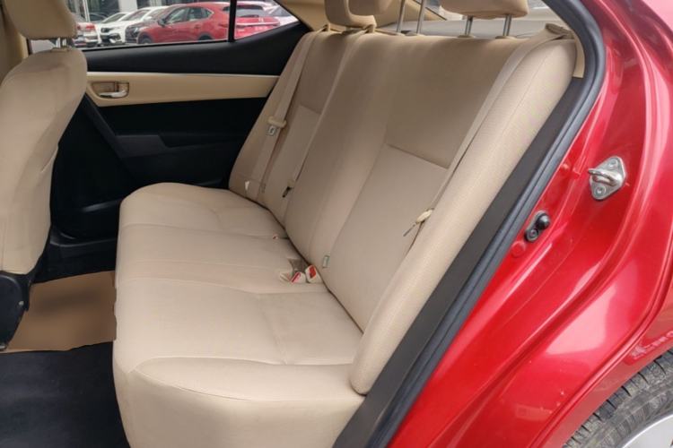 Used Toyota Corolla 2017 Revised Version 1.6L Manual GL Left Rear Seat