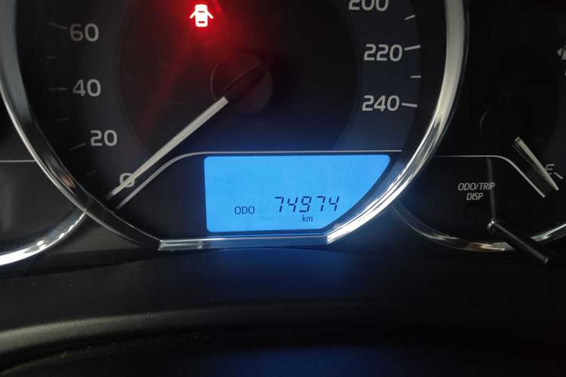 Used Toyota Corolla 2017 Revised Version 1.2T S-CVT GL Odometer Close Up