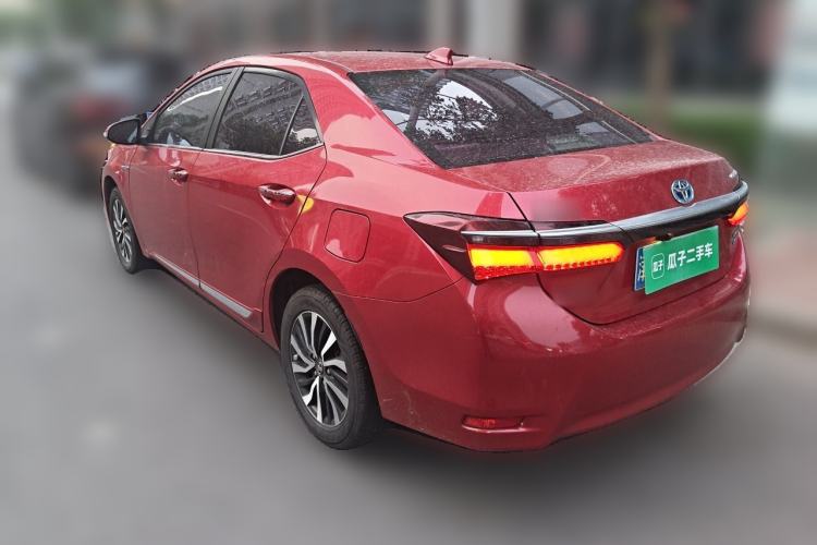 Used Toyota Corolla 2017 Revised Dual-Engine 1.8L E-CVT Elite Edition Rear Left 45 Deg