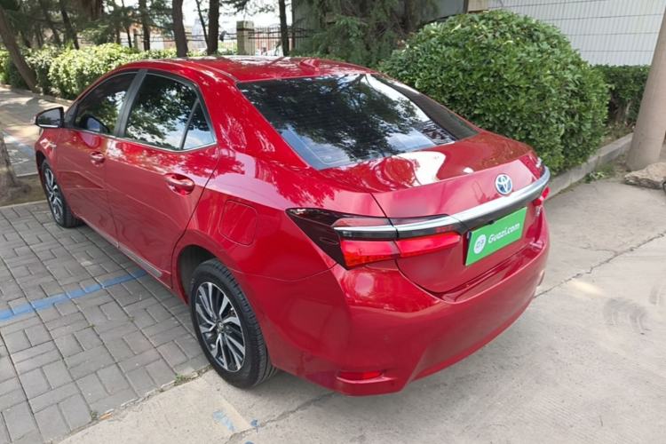 Used Toyota Corolla 2017 Revised Dual-Engine 1.8L E-CVT Elite Edition Rear Left 45 Deg