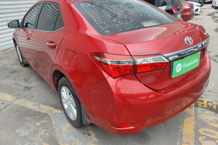 Used Toyota Corolla 2017 Revised Version 1.6L Manual GL Rear Left 45 Deg
