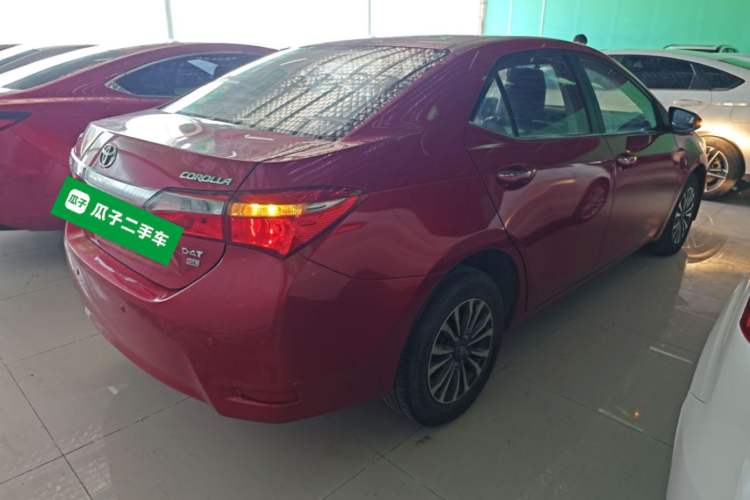 Used Toyota Corolla 2017 Revised Version 1.2T S-CVT GL Rear Right 45 Deg
