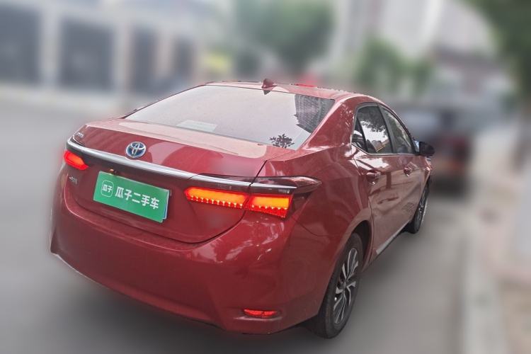 Used Toyota Corolla 2017 Revised Dual-Engine 1.8L E-CVT Elite Edition Rear Right 45 Deg