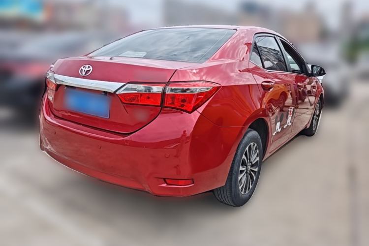 Used Toyota Corolla 2017 Revised Version 1.2T S-CVT GL Rear Right 45 Deg