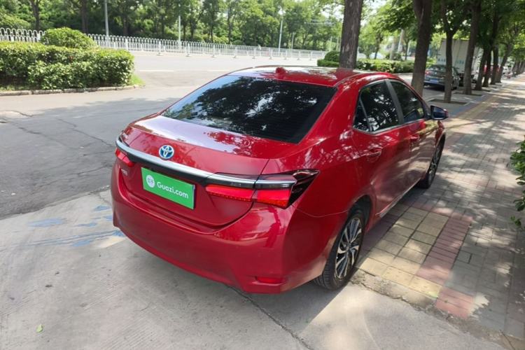Used Toyota Corolla 2017 Revised Dual-Engine 1.8L E-CVT Elite Edition Rear Right 45 Deg