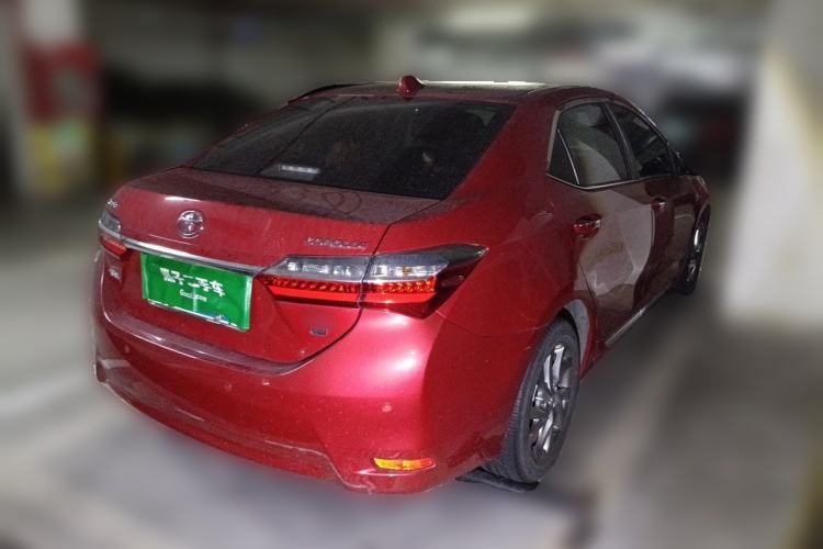 Used Toyota Corolla 2017 Revised Version 1.2T S-CVT GL-i Leather Edition Rear Right 45 Deg