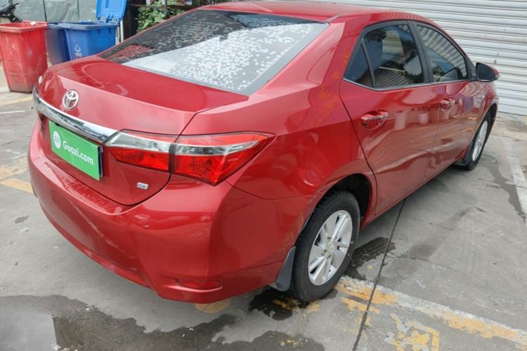 Used Toyota Corolla 2017 Revised Version 1.6L Manual GL Rear Right 45 Deg