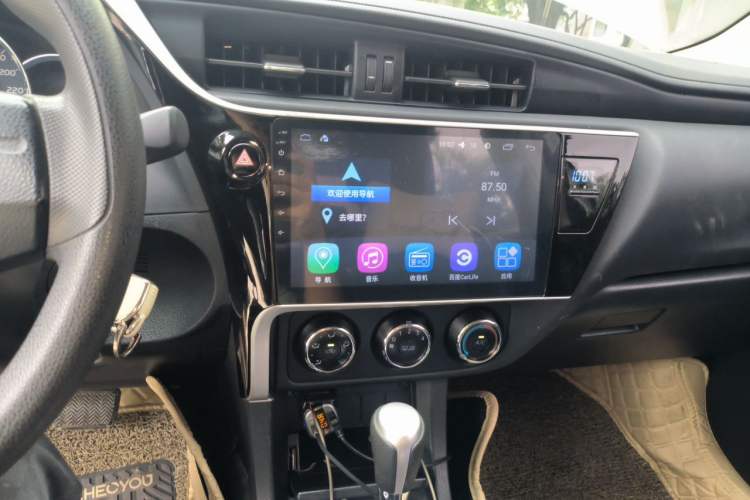 Used Toyota Corolla 2017 Revised Version 1.2T S-CVT GL Audio And AC Panel