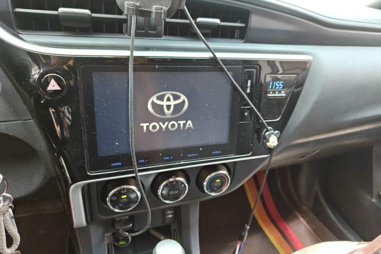 Used Toyota Corolla 2017 Revised Version 1.2T S-CVT GL-i Leather Edition Audio And AC Panel