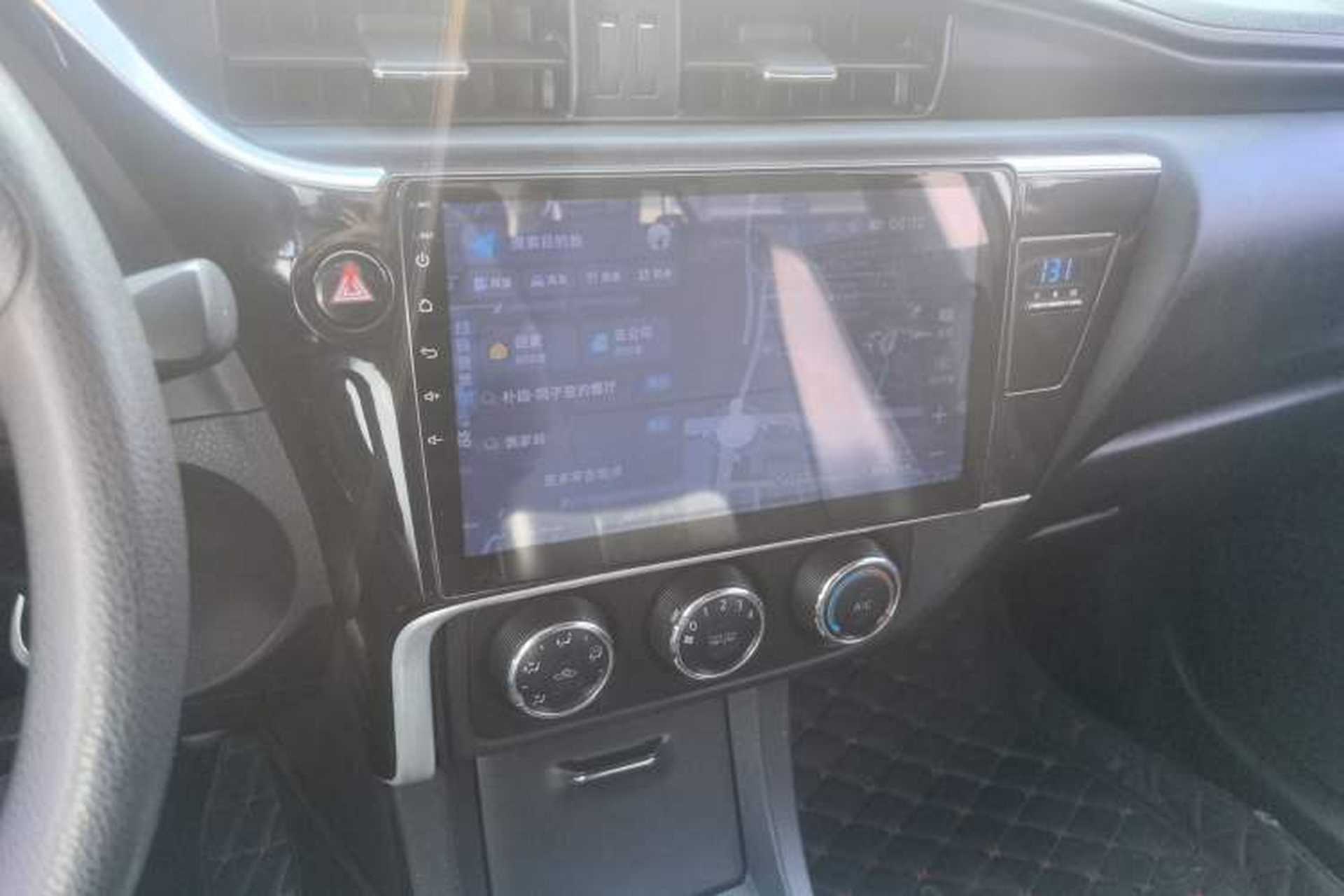 Used Toyota Corolla 2017 Revised Version 1.2T Manual GL Audio And AC Panel