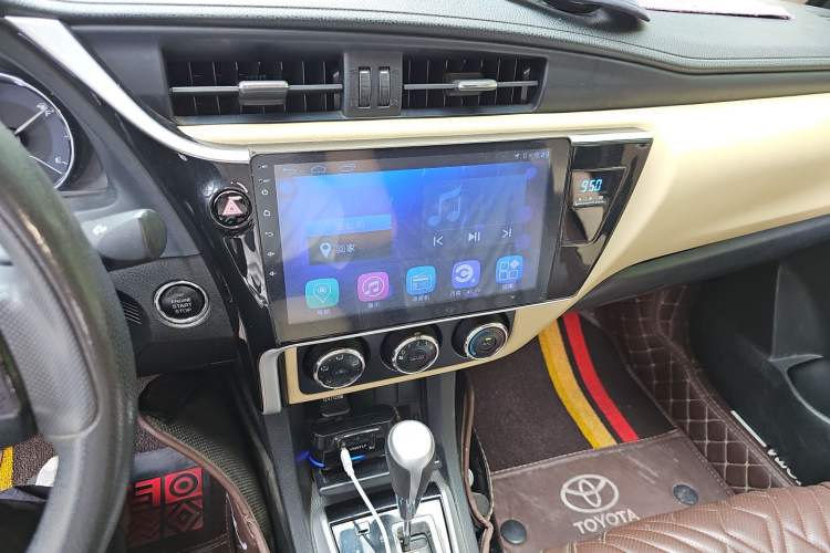 Used Toyota Corolla 2017 Revised Version 1.2T S-CVT GL Audio And AC Panel