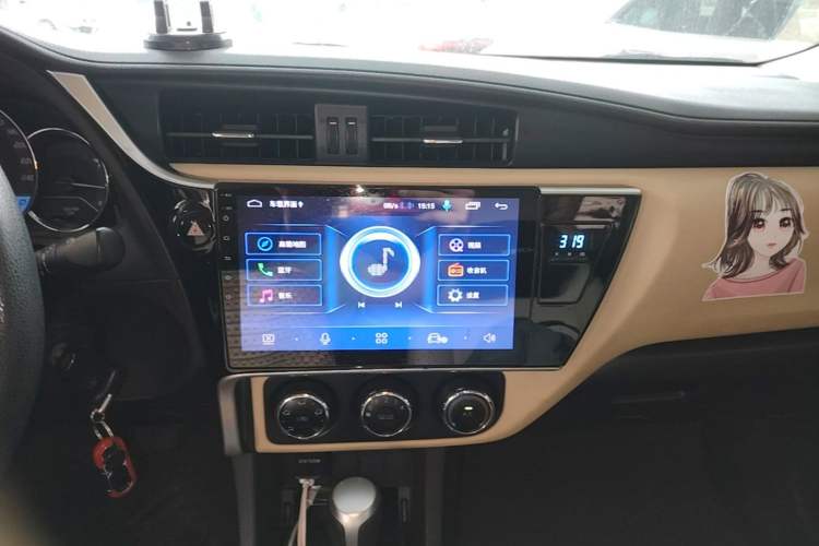 Used Toyota Corolla 2017 Revised Version 1.2T S-CVT GL Audio And AC Panel