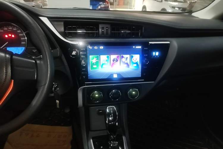 Used Toyota Corolla 2017 Revised Version 1.2T S-CVT GL Audio And AC Panel