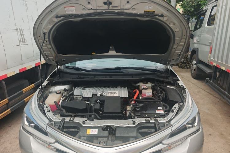 Used Toyota Corolla 2017 Revised Dual-Engine 1.8L E-CVT Elite Edition Engine Bay