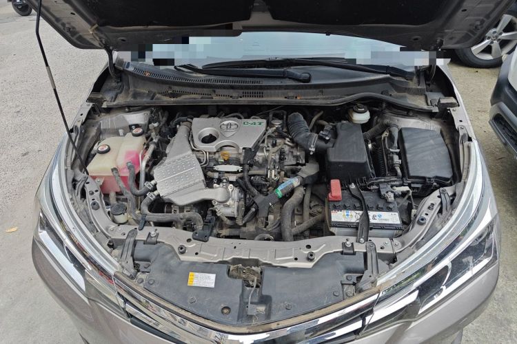 Used Toyota Corolla 2017 Revised Version 1.2T S-CVT GL-i Engine Bay