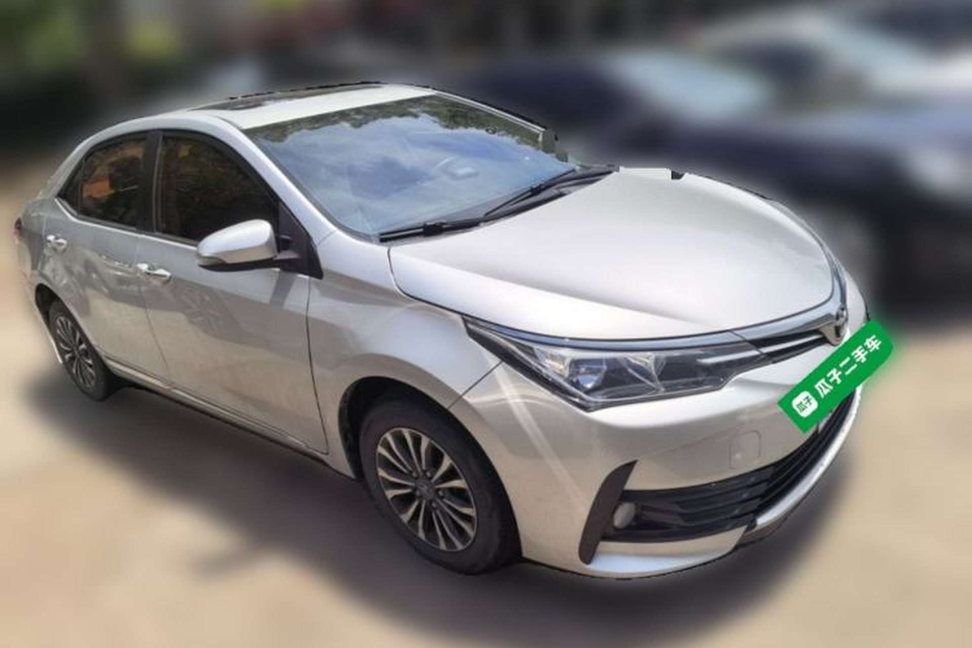 Used Toyota Corolla 2017 Revised Version 1.2T S-CVT GL-i Front Right 45 Deg