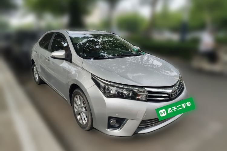 Used Toyota Corolla 2017 1.2T CVT GL-i Leather Edition Front Right 45 Deg
