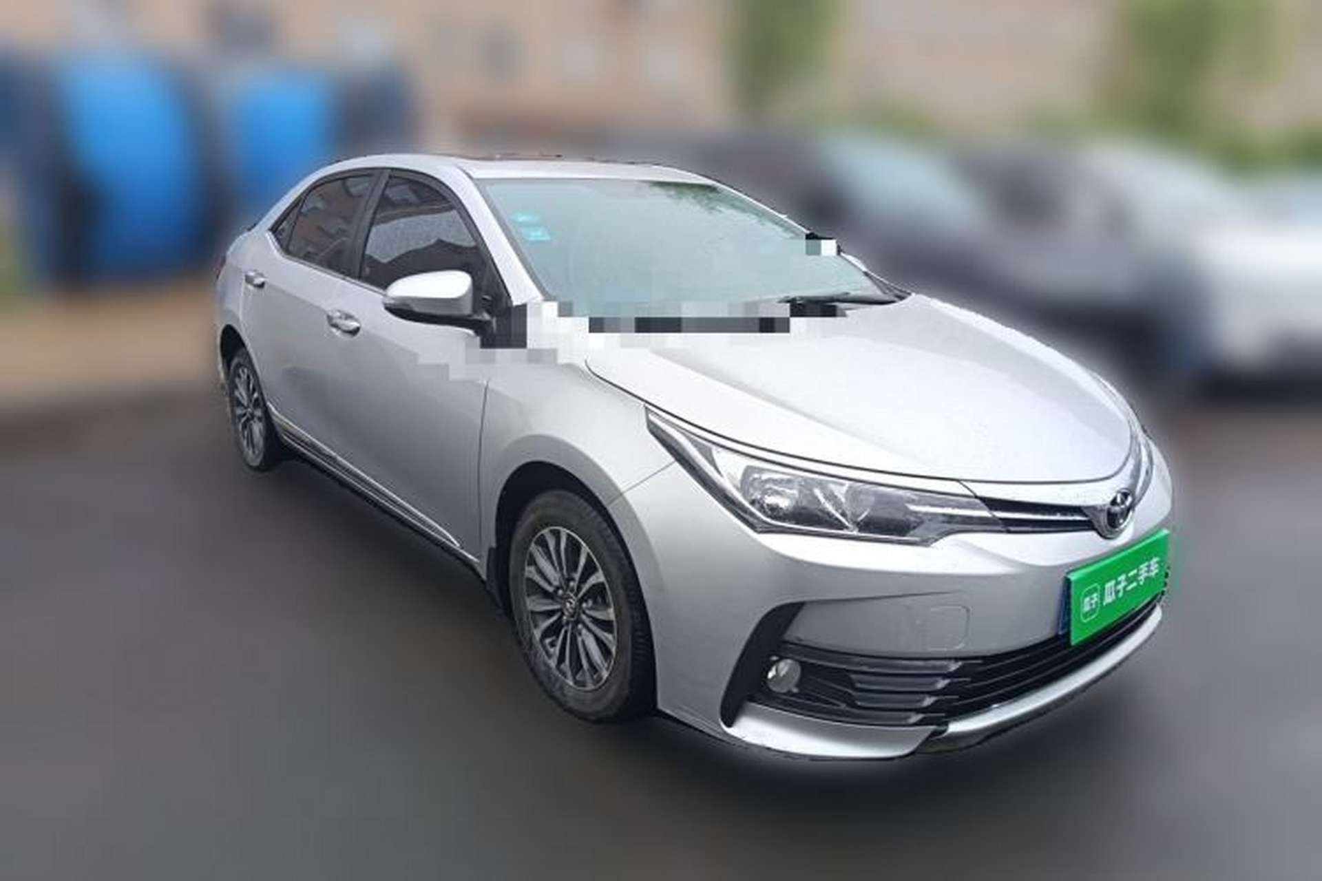 Used Toyota Corolla 2017 Revised Version 1.2T S-CVT GL-i Front Right 45 Deg