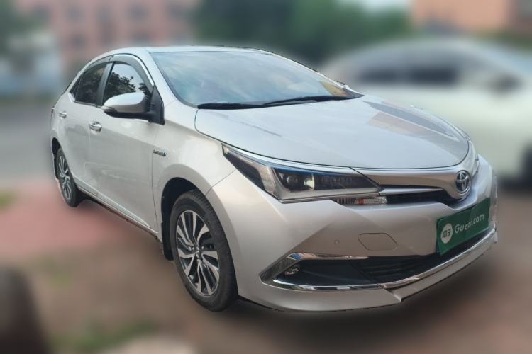 Used Toyota Corolla 2017 Revised Dual-Engine 1.8L E-CVT Elite Edition Front Right 45 Deg
